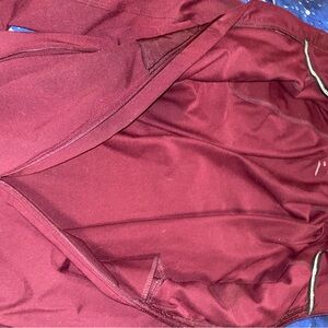 Burgundy Athletic Jacket